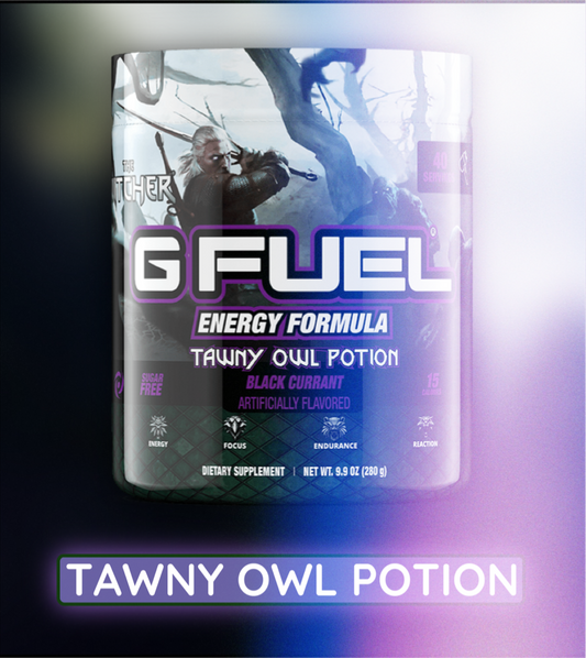 THE WITCHER TAWNY OWL POTION GFUEL SAMPLE